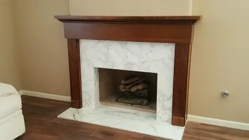 Quartzite Fireplace Surrounding
